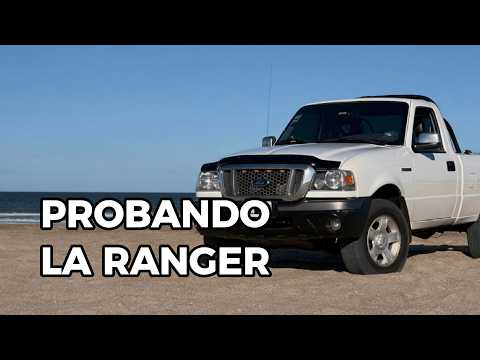 Probé la Ford Ranger 4x4 en la playa - Viaje a la costa