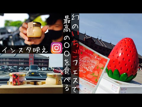 [Vlog] ¡Disfruta de fresas de todo el país en el Strawberry Festival 2021! [Yokohama]