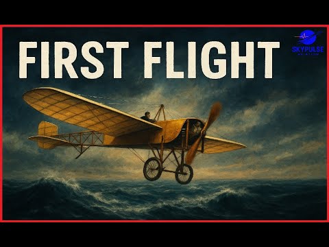 The First Flight Across the English Channel | Blériot XI (1909)    #aviation