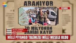 Milli piyango talihlisi milli mesele oldu