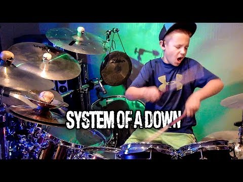 CHOP SUEY! - SOAD (Drum Cover) age 9