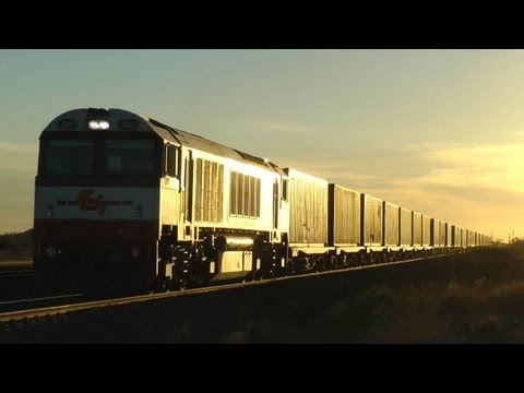 Diesels at Sunset on the Geelong Line: Australian Trains