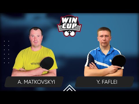 15:00 Andrii Matkovskyi -  Yevhenii Faflei West 3 WIN CUP 10.07.2024 | Table Tennis WINCUP