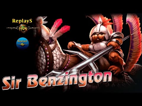 HoN - Sir Benzington - Immortal - wait`a`bit Gold I 🇷🇺