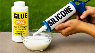 Mix PVA GLUE with SILICONE and the result will BLOW YOUR MIND! Hidden Secret!