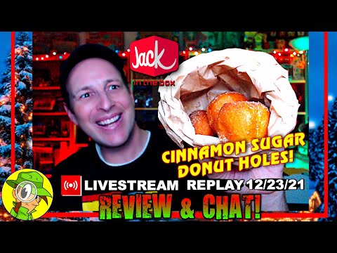 , title : 'Jack In The Box® 🃏 DONUT HOLES 2021 Review 🍩 Livestream Replay 12.23.21 ⎮ Peep THIS Out! 🕵️‍♂️'