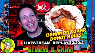 Jack In The Box® 🃏 DONUT HOLES 2021 Review 🍩 Livestream Replay 12.23.21 ⎮ Peep THIS Out! 🕵️‍♂️