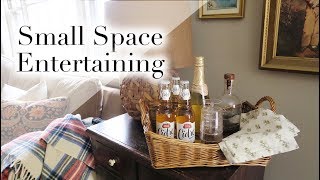 How To Entertain in a Small Home | HOME FOR THE HOLIDAYS