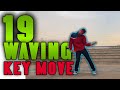 19 SMOOTH KEY MOVES IN WAVING - Popping tutorial - Alireza sonic