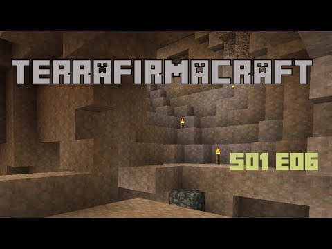 Mag0ca Terrafirmacraft Server S01E06 - Caving mishap