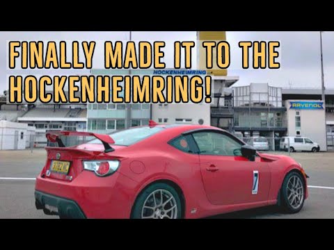 GT86 Automatic at Hockenheimring GP - Comparison between a dry and wet lap