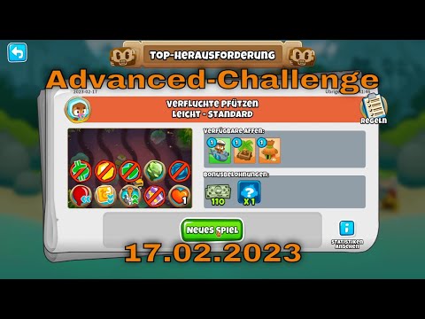 Top-Herausforderung 17.02.2023 | bloonstd6 - Advanced Challenge Camo Invasion