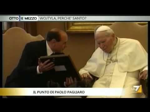 OTTO E MEZZO, IL PUNTO 29/04/2011 - Wojtyla, il Papa debole.