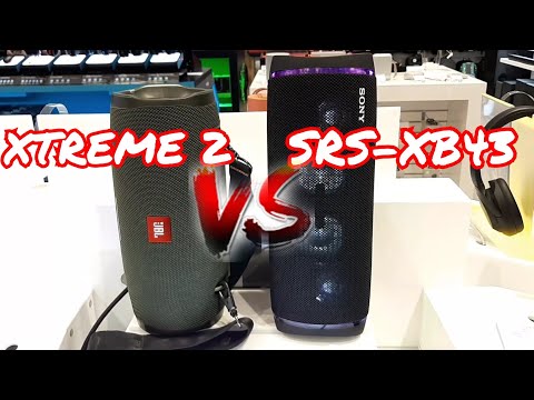 Sony SRS-XB43 vs JBL Xtreme 2 | Bass Sound Test🔥💥