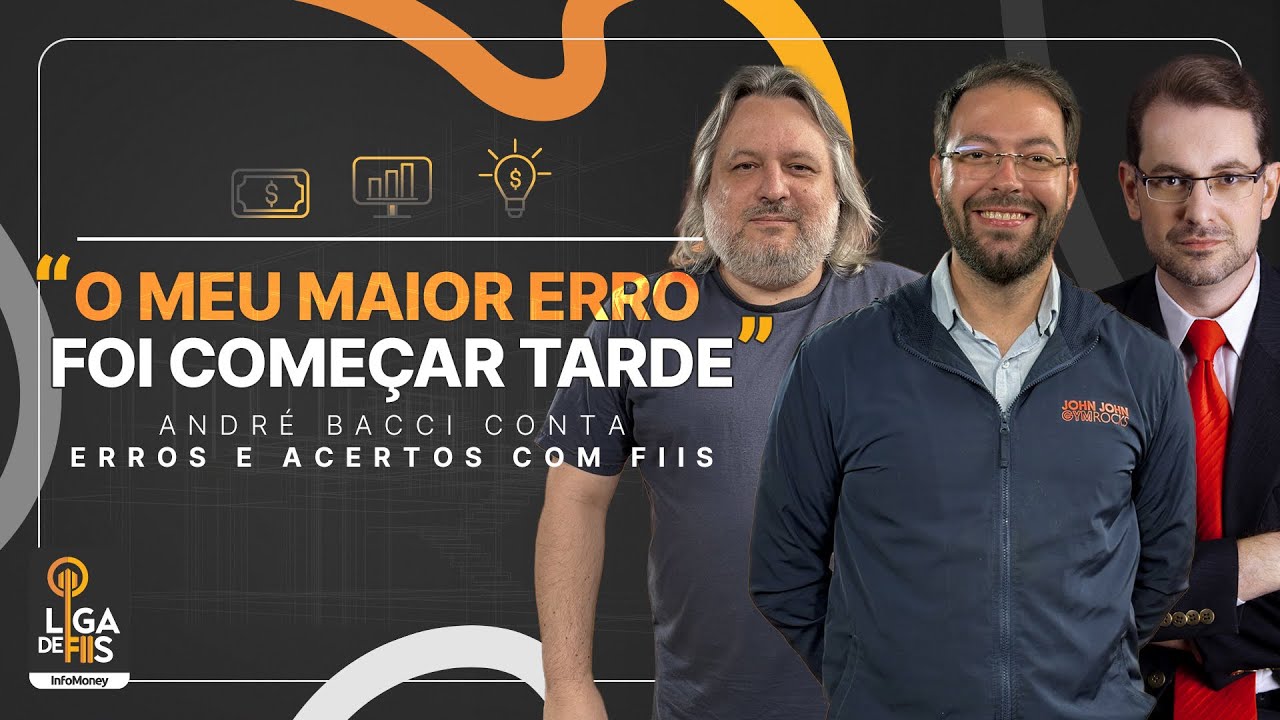 Como viver de renda com FIIs? André Bacci revela aprendizados | Liga de FIIs