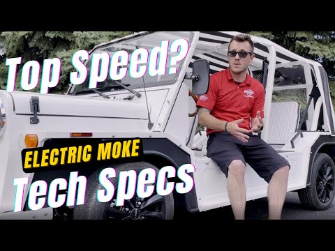 Moke Tech Specs - Top Speed,  Charge Time, & More! | Friendly Moke America Detroit