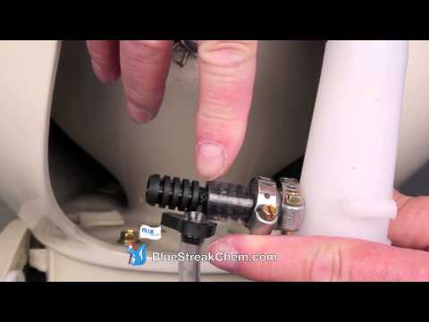 How to Install the Blue Streak Dispenser on the Thetford Aqua Magic® 2