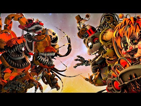 Jack-O FNAF's vs Scrap Animatronics