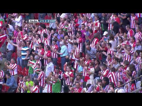 Gol de Susaeta (2-0) en el Athletic Club - Real Valladolid Jornada 3