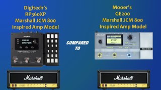 Video thumbnail for Comparing the JCM 800 Amp Model on the RP360XP & GE200 by Chris Benton