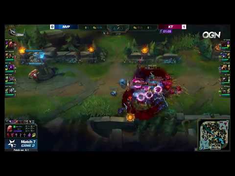 KT vs MVP Highlights Game 2 [LCK Spring 2018] KT Rolster vs MVP