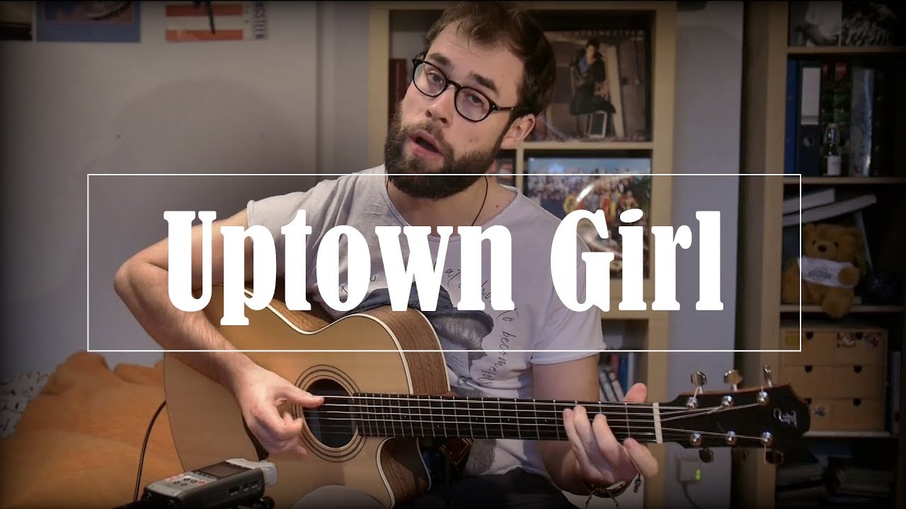 Uptown Girl | Billy Joel | Acoustic Fingerstyle Guitar Cover | Severin Gomboc | free TABS