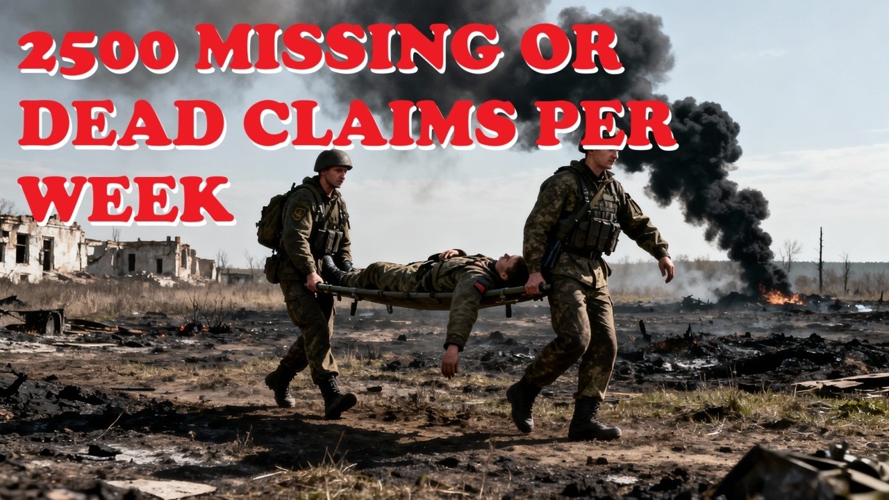 THE MISSING ARMY! RELATIVES ARE LOOKING FOR 90,000 RUSSIAN SOLDIERS AS WARTIME CASUALTIES SURGE