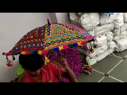 Multicolor Rajasthani Umbrellas