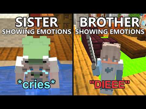 Brother VS Sister Portrayed by Minecraft