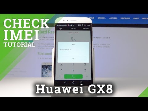 How to Locate IMEI Number in Huawei GX8 – Check Serial Number