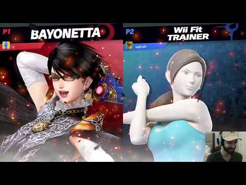 Varun (Wii Fit Trainer) vs shadow_pr (Sora, Bayonetta) | 13 Jul '23