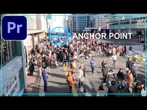 How to Zoom into Different Parts of Video in Adobe Premiere Pro (Anchor Points Explained) (Tutorial)