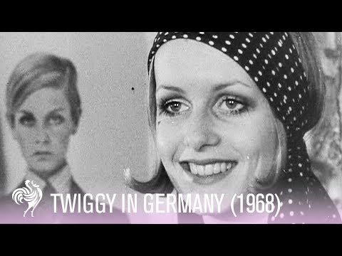 Twiggy: Supermodel and Fashion Icon In Germany (1968) | Vintage Fashions