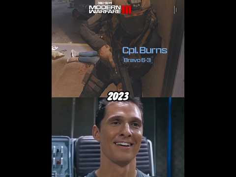"SAS Hero Burns Returns?" - Marcus Burns From OG MW3 Reference in Modern Warfare III (2023)