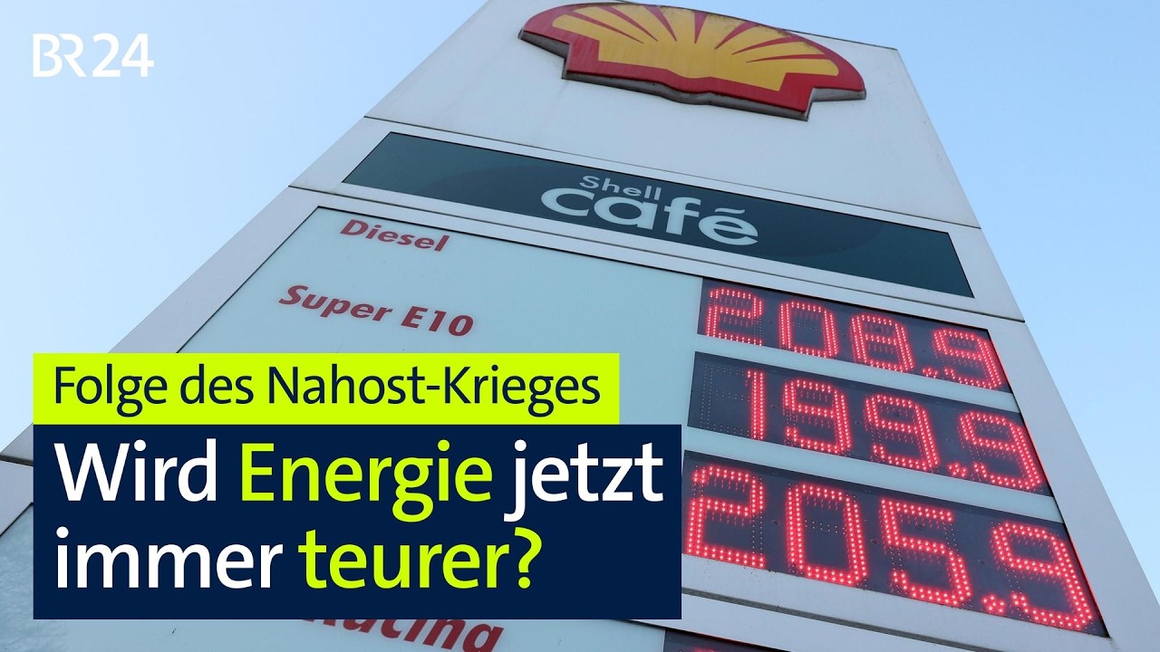 Folge des Nahost-Krieges: Wird Energie jetzt immer teurer? | BR24live