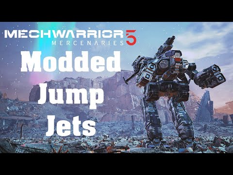 Marauder II MAD-5A as a Sniper and "MW3-Style" Jump Jets! (MechWarrior 5 Mercenaries)
