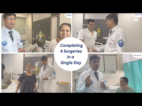 Spine Endoscopy: 4 Surgeries in 1 Day | Dr. Ajay Kothari
