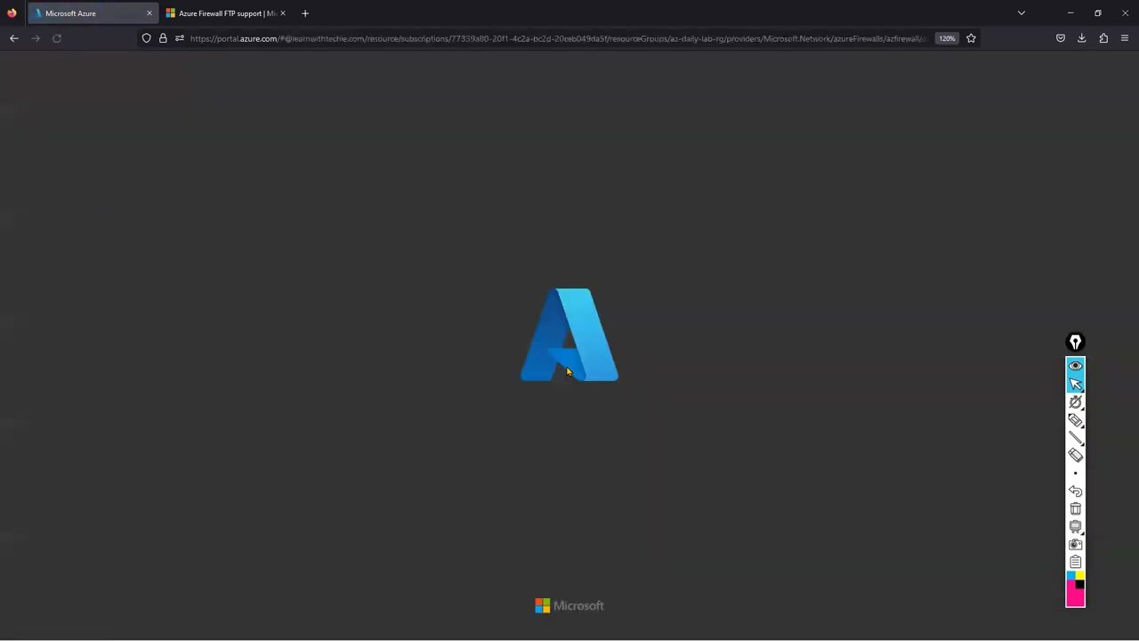 Active FTP issue with Azure Firewall