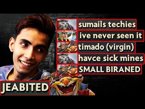 Sumail Trash Talk - Techies Offlane Training - EG New Lineup Dota 2 Pro Gameplay