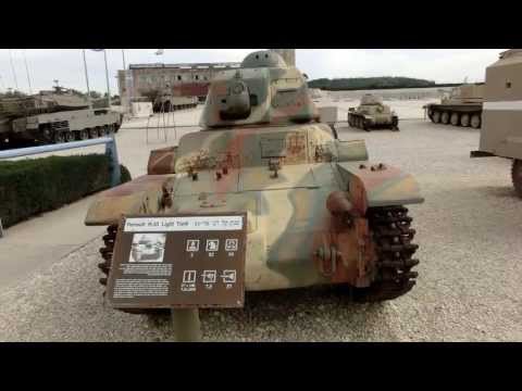 French Renault R35 Tank used by the Syrian Army invading Israel in 1948 war