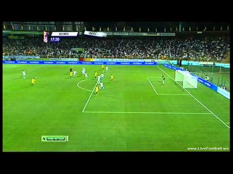 Eto'o goal 1:1 Anzhi vs. Volga 11.09.2011