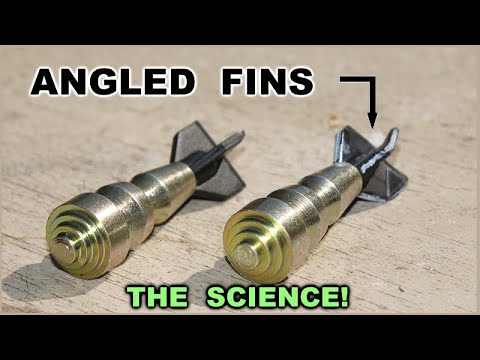 Supersonic Darts - The Effects of Inducing SPIN - I learned something!