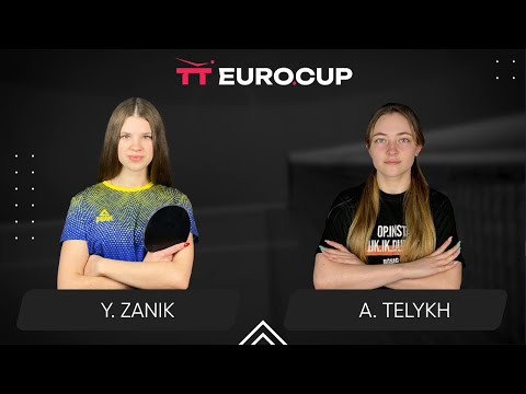 09:30 Yulianna Zanik - Anastasiia Telykh 08.09.2024 TT Euro.Cup Women Ukraine Star. TABLE 3