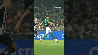 Um toque de letra e uma... escorregada? 😅 Que categoria do Luis 🔥#PaulistãoCasasBahia #Palmeiras