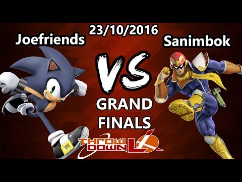 Throwdown #12 - LP | Joefriends (Sonic, Fox) vs Sanimbok (Captain Falcon) - SSB4 Grand Finals
