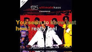 Ultimate Kaos - Casanova [Lyrics Audio HQ]