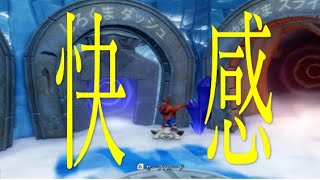 「クラッシュバンディクー２」[閲覧注意]こんなクラッシュ見たくなかった・・・。「2人実況」part2