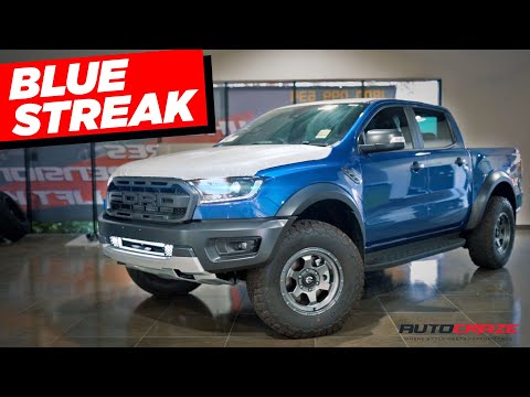 BLUE STREAK RANGER RAPTOR (Fresh out of the dealership) // Fuel Shok Wheels, Tyres & Accessories