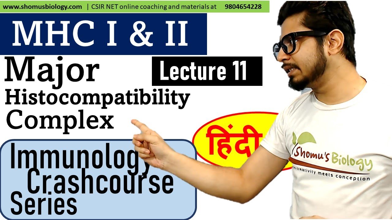 MHC Class 1 and class 2 | Major histocomoatibility complex in Hindi