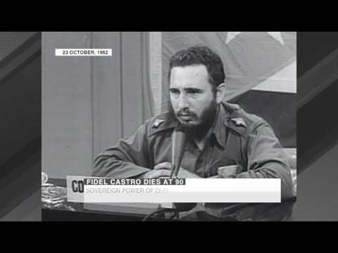 FORMER CUBAN LEADER FIDEL CASTRO DIES AT 90